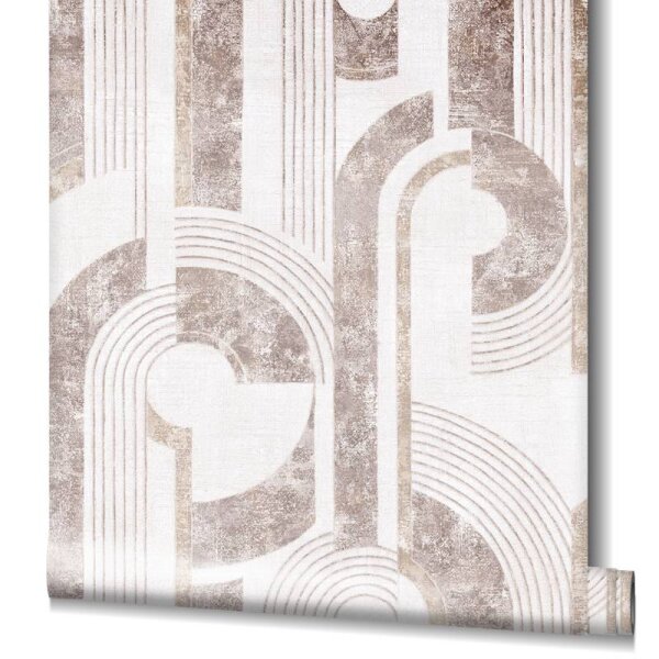 Tapete Beige, Grau Novamur Vliestapete (81631)