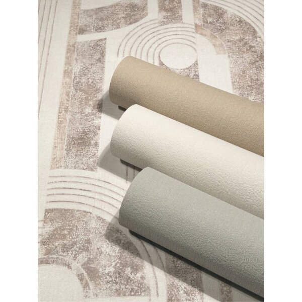 Tapete Beige, Grau Novamur Vliestapete (81631)