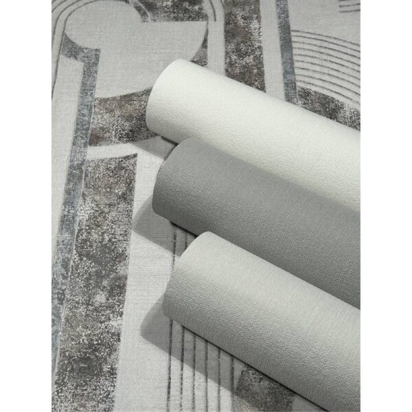 Tapete Grau, Blau Novamur Vliestapete (81630)