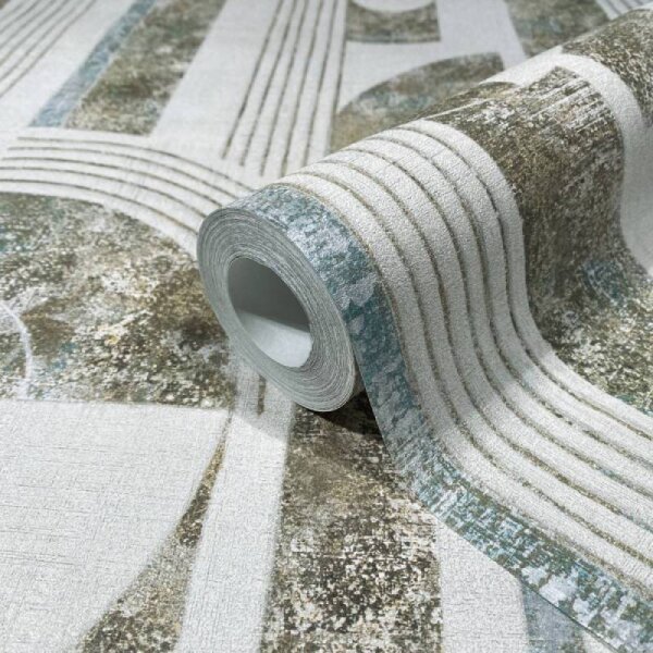 Tapete Greige, Braun Novamur Vliestapete (81629)