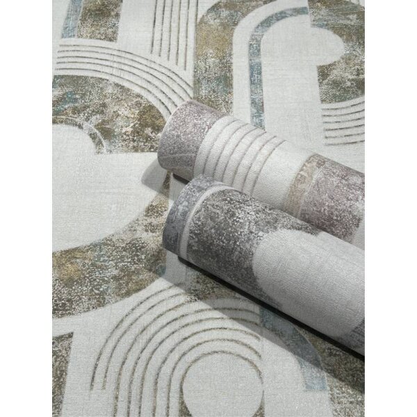 Tapete Greige, Braun Novamur Vliestapete (81629)