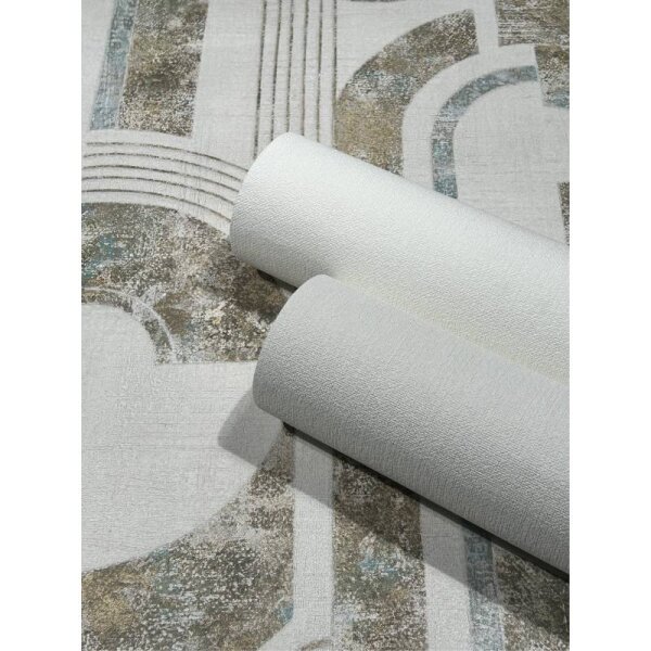 Tapete Greige, Braun Novamur Vliestapete (81629)