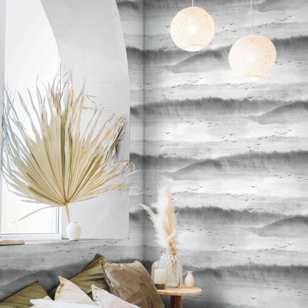 Tapete Grau Novamur Vliestapete (81628)