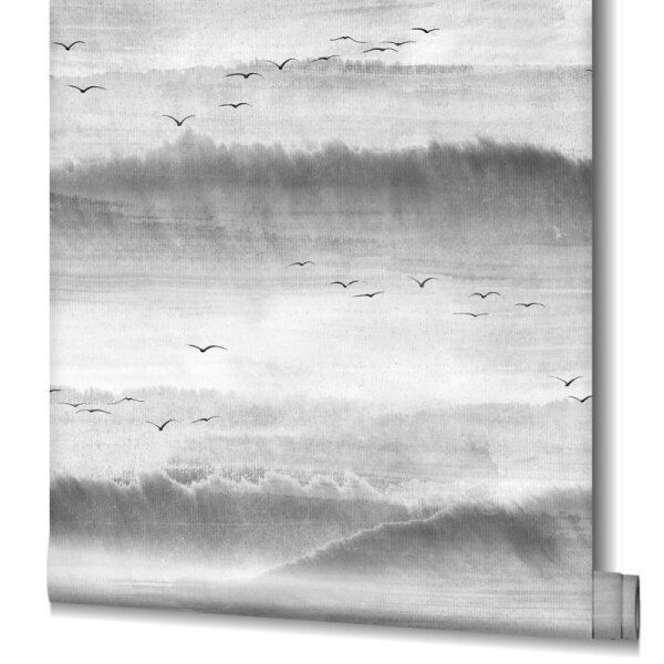 Tapete Grau Novamur Vliestapete (81628)