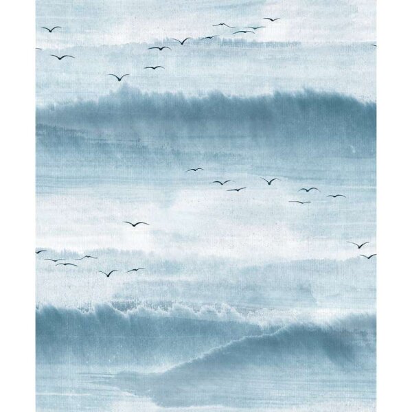 Tapete Blau Novamur Vliestapete (81627)