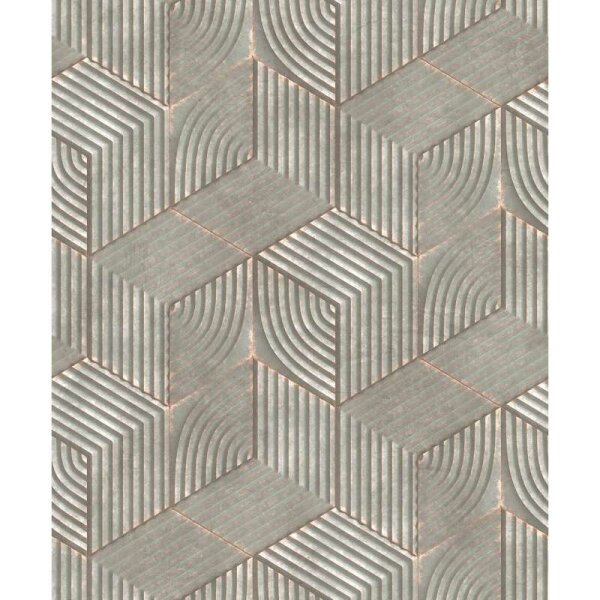 Tapete Braun, Grau Novamur Vliestapete (81621)