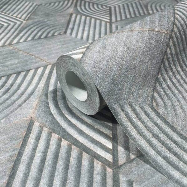 Tapete Grau Novamur Vliestapete (81620)