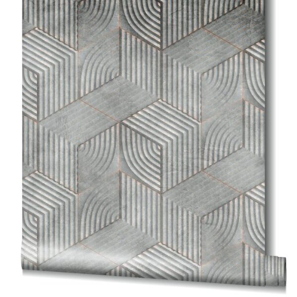 Tapete Grau Novamur Vliestapete (81620)