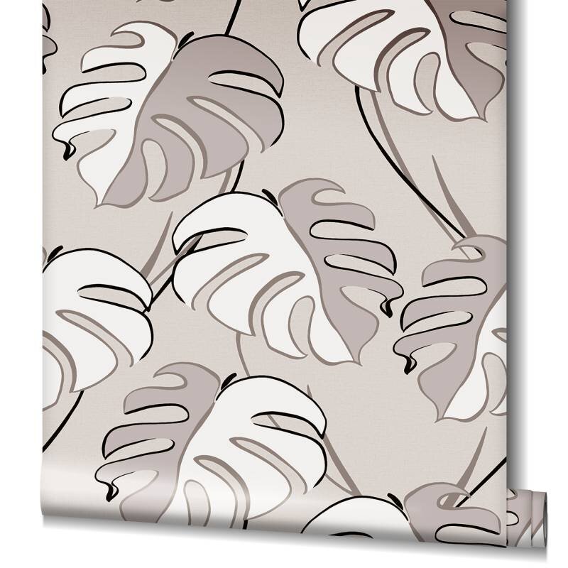 Tapete Greige Novamur Vliestapete (81606)