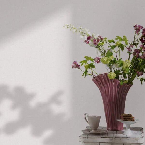 Tapete Weiß, Elfenbein Marburg Vliestapete (33390)