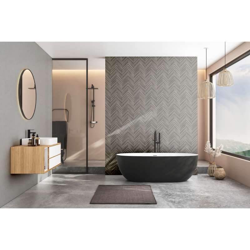 Tapete Grau Marburg Vliestapete (33380)