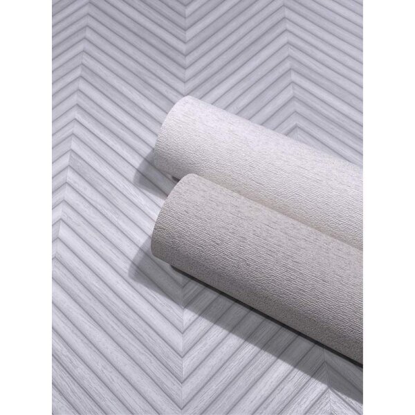 Tapete Weiß, Elfenbein Marburg Vliestapete (33375)