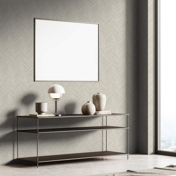 Tapete Grau Marburg Vliestapete (33374)