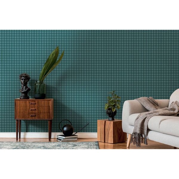 Tapete Blau, Grün Architects Paper Vliestapete (390644)
