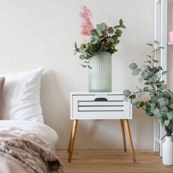 Tapete Weiß, Elfenbein Marburg Vliestapete (33368)