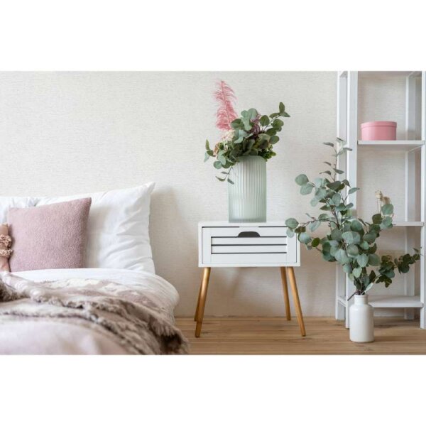 Tapete Weiß, Elfenbein Marburg Vliestapete (33368)