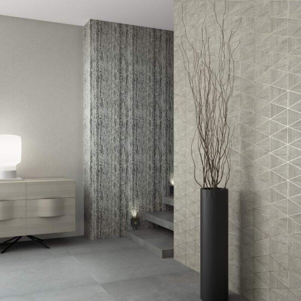 Tapete Grau Marburg Vliestapete (33366)