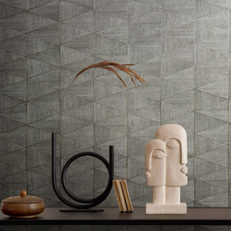 Tapete Grau, Silber Marburg Vliestapete (33355)