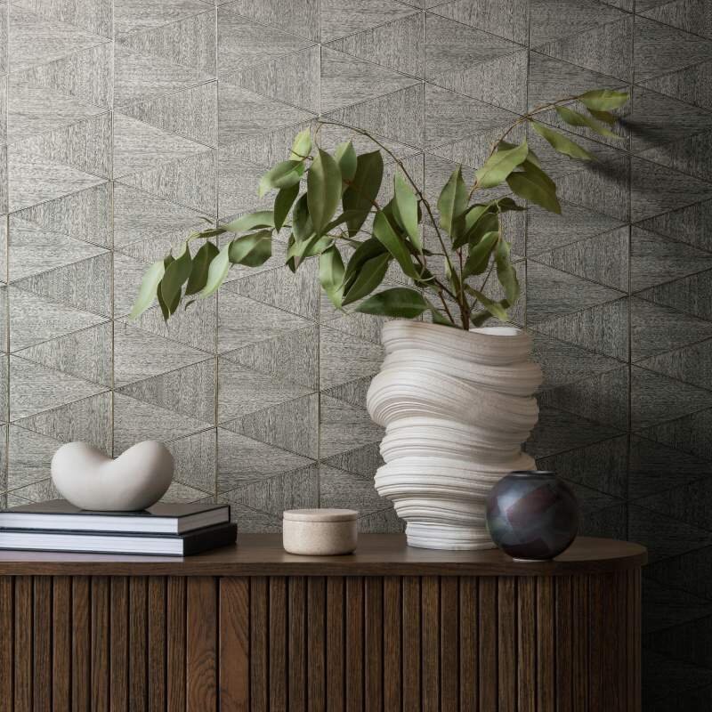 Tapete Grau, Silber Marburg Vliestapete (33355)