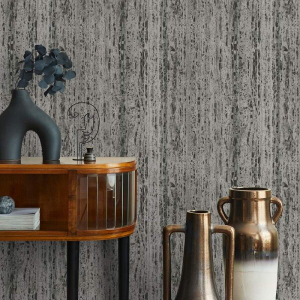 Tapete Grau Marburg Vliestapete (33354)