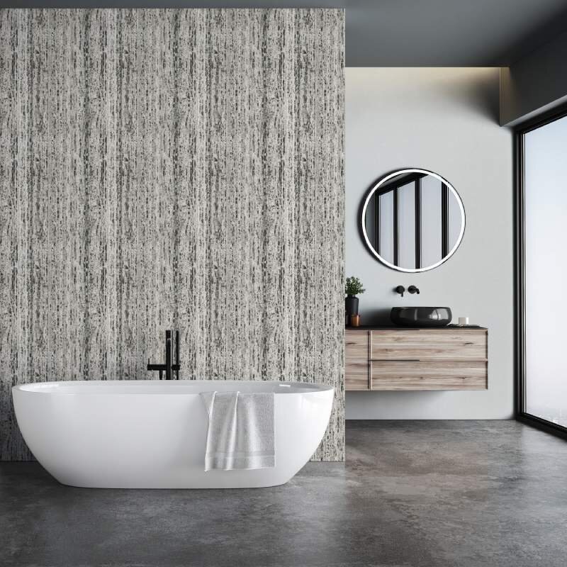 Tapete Grau Marburg Vliestapete (33354)