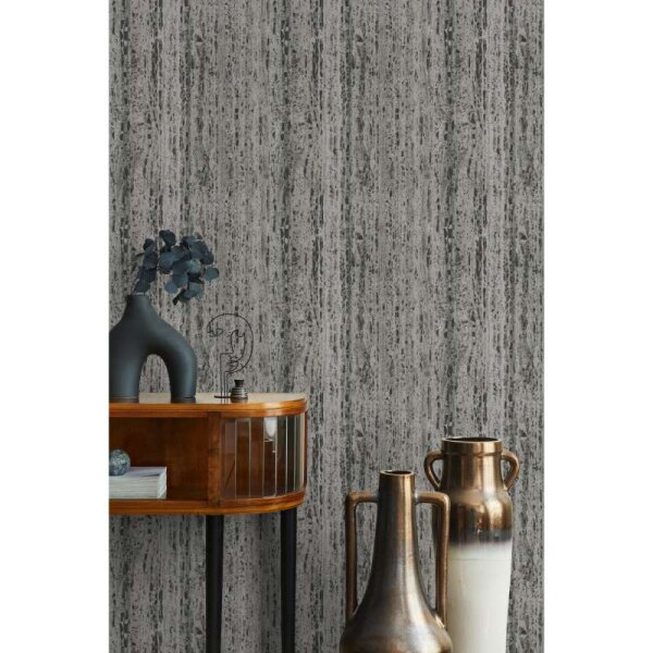 Tapete Grau Marburg Vliestapete (33354)