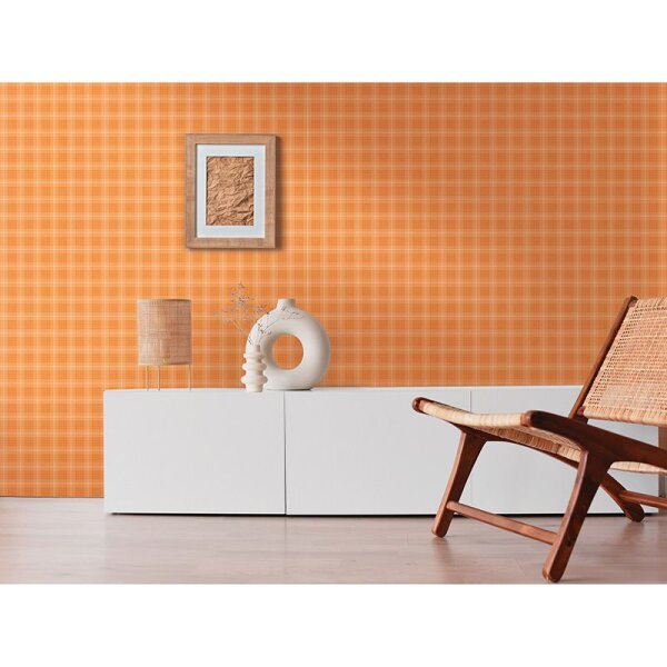 Tapete Orange, Terrakotta Architects Paper Vliestapete (390642)