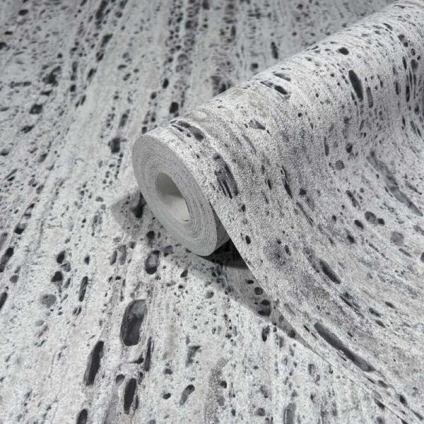 Tapete Grau Marburg Vliestapete (33353)