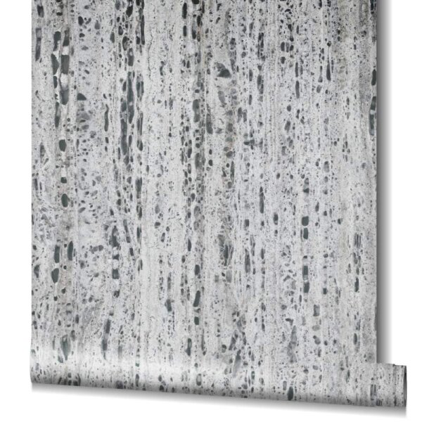 Tapete Grau Marburg Vliestapete (33353)