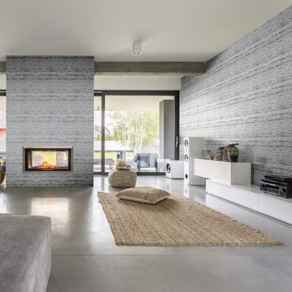 Tapete Grau Marburg Vliestapete (33353)