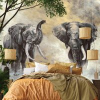 Digitaldruck-Tapete Grau Marburg (33100)