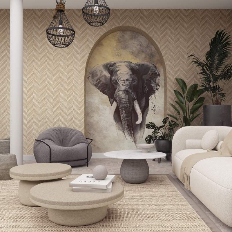 Digitaldruck-Tapete Grau Marburg (33098)