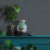 Tapete Schwarz, Anthrazit Marburg Vliestapete (45775)