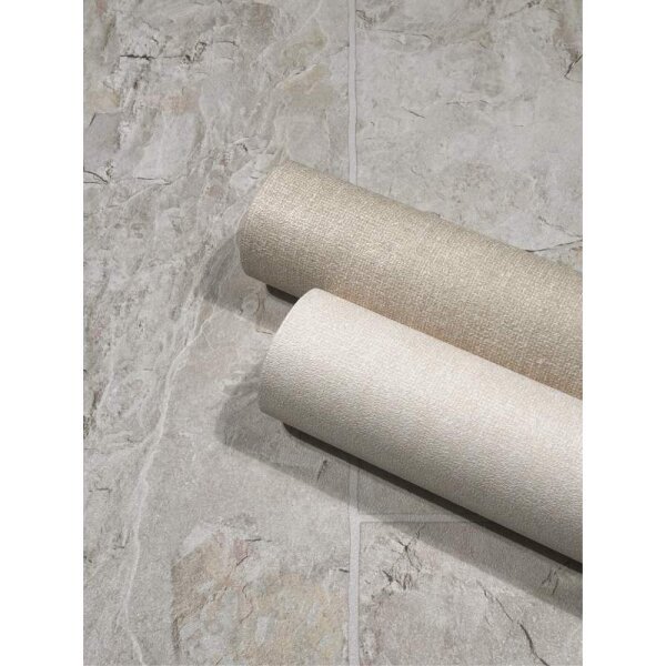 Tapete Beige, Creme, Grau Marburg Vliestapete (45768)