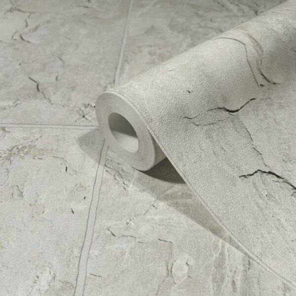 Tapete Grau Marburg Vliestapete (45767)