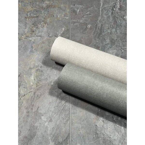 Tapete Schwarz, Anthrazit Marburg Vliestapete (45764)