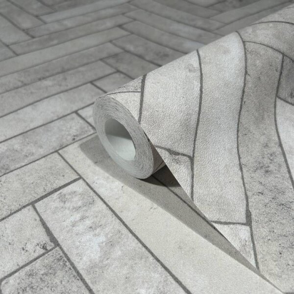 Tapete Grau Marburg Vliestapete (45762)