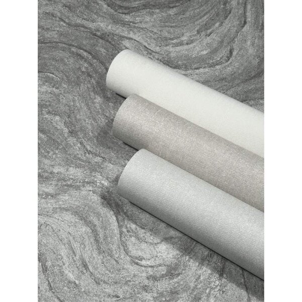 Tapete Grau Marburg Vliestapete (45758)