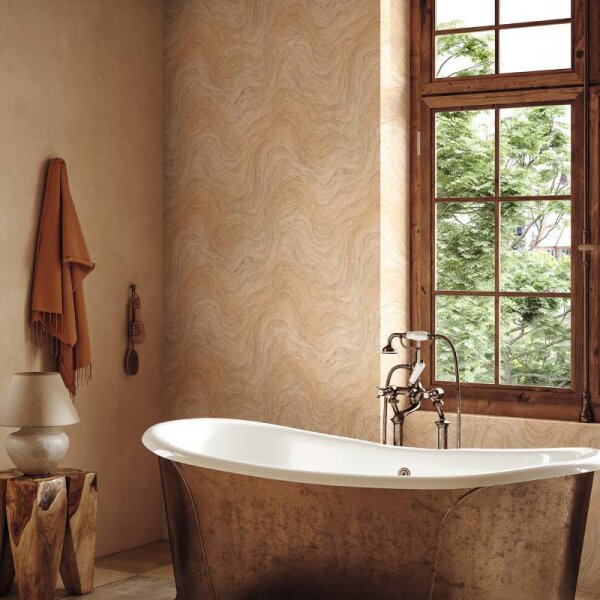 Tapete Beige, Creme Marburg Vliestapete (45755)