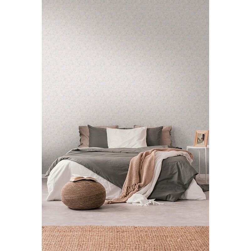 Tapete Grau, Silber, Greige, Lila, Flieder, Pastellfarben Architects Paper Vliestapete (390633)