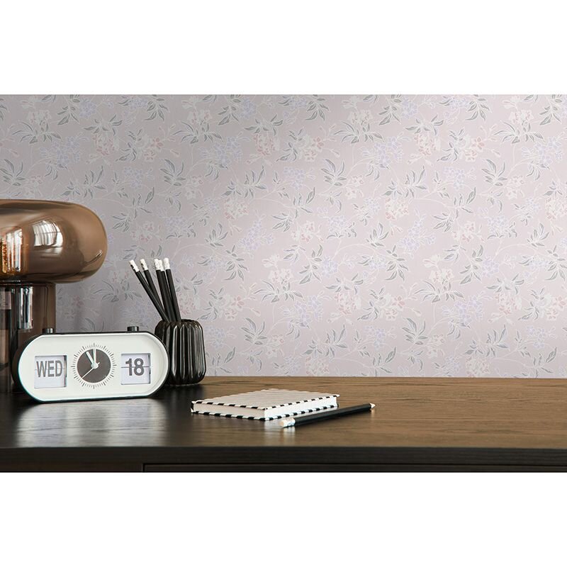 Tapete Grau, Silber, Greige, Lila, Flieder, Pastellfarben Architects Paper Vliestapete (390633)