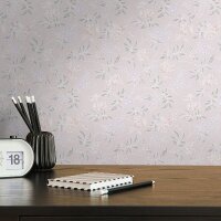 Tapete Grau, Silber, Greige, Lila, Flieder, Pastellfarben...