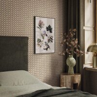 Tapete Beige, Creme, Braun Marburg Vliestapete (45752)