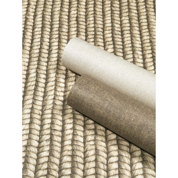 Tapete Beige, Creme, Braun Marburg Vliestapete (45750)
