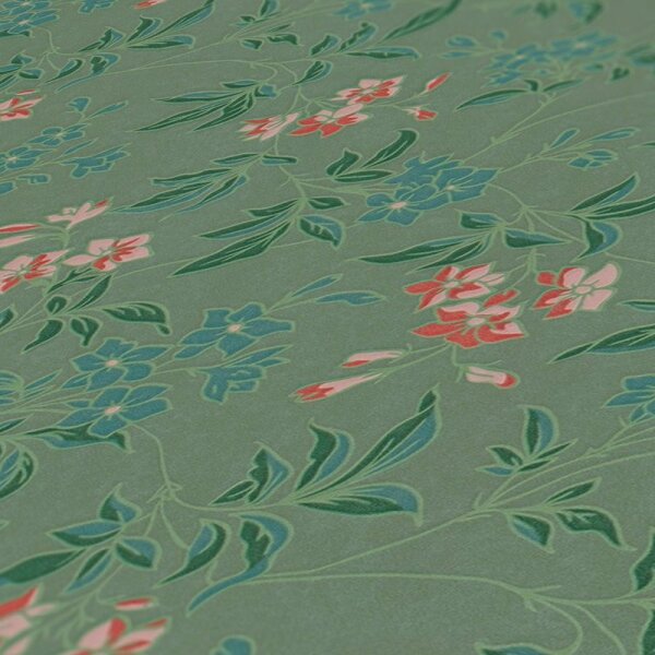 Tapete Blau, Grün, Petrol, Rosa, Rose, Rot Architects Paper Vliestapete (390631)