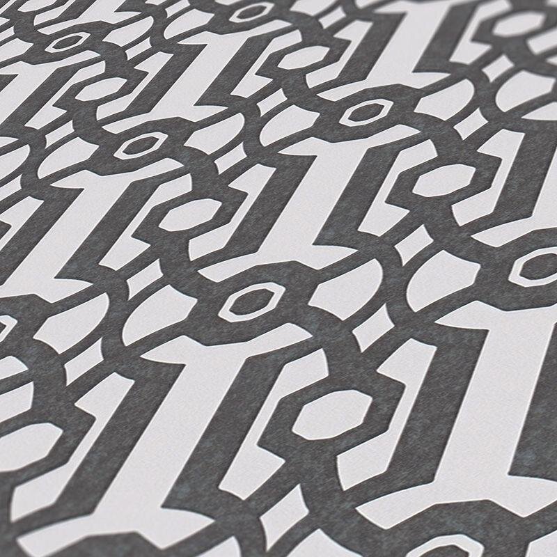 Tapete Schwarz-Weiß Architects Paper Vliestapete (390624)