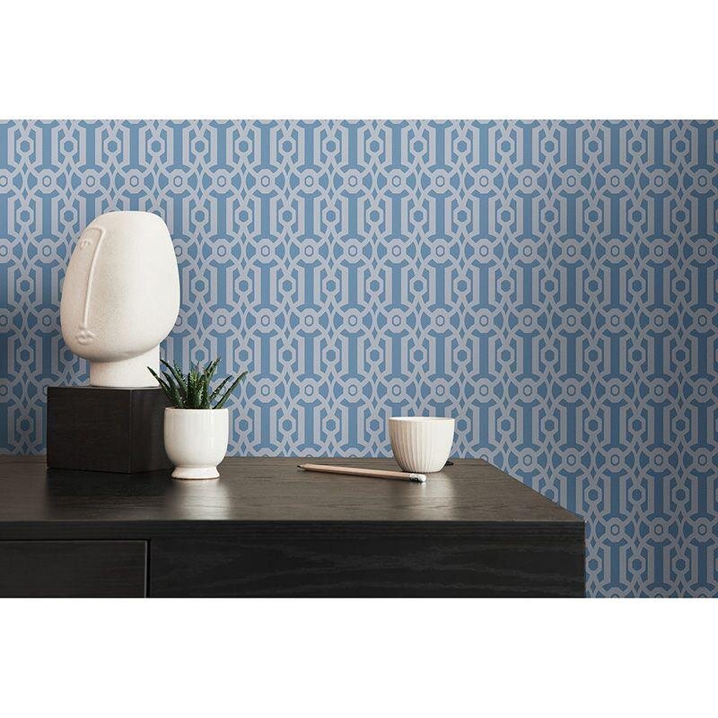 Tapete Blau Architects Paper Vliestapete (390622)