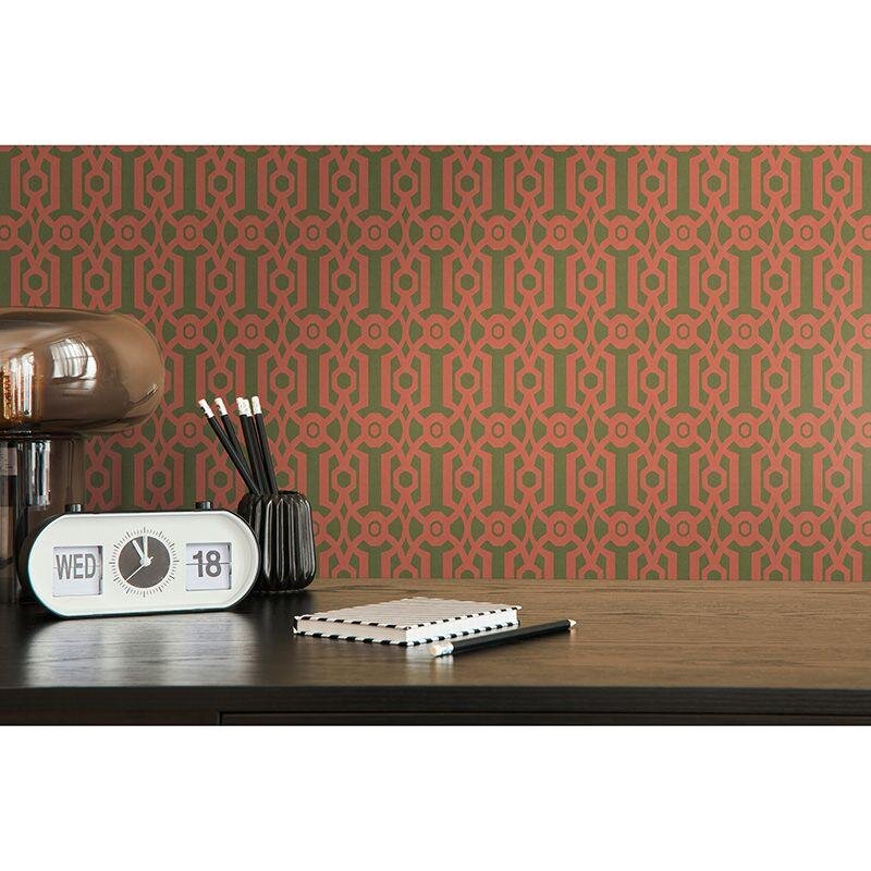 Tapete Grün, Rot Architects Paper Vliestapete (390621)