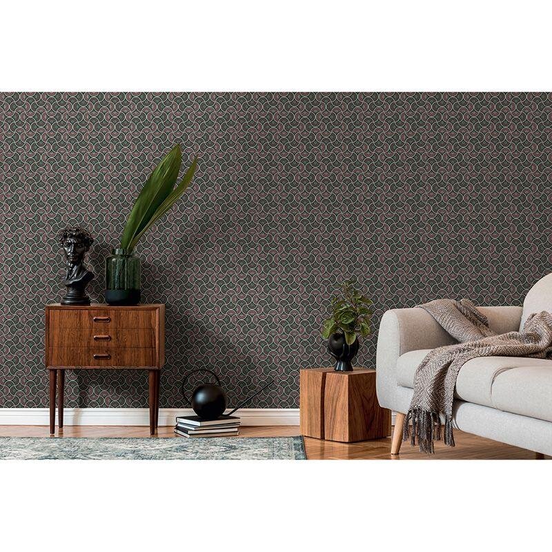 Tapete Grün, Lila, Flieder Architects Paper Vliestapete (390611)