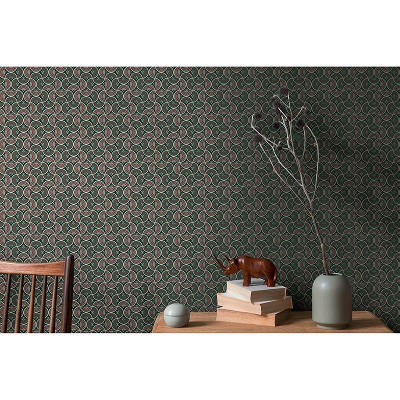 Tapete Grün, Lila, Flieder Architects Paper Vliestapete (390611)